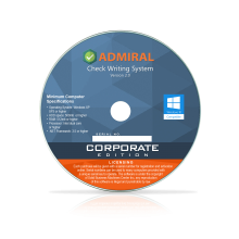 Corporate Edition Admiral Check Writer System Software